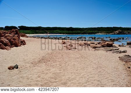 View Of Punta Canneddi Beach, Trinità D\'agultu