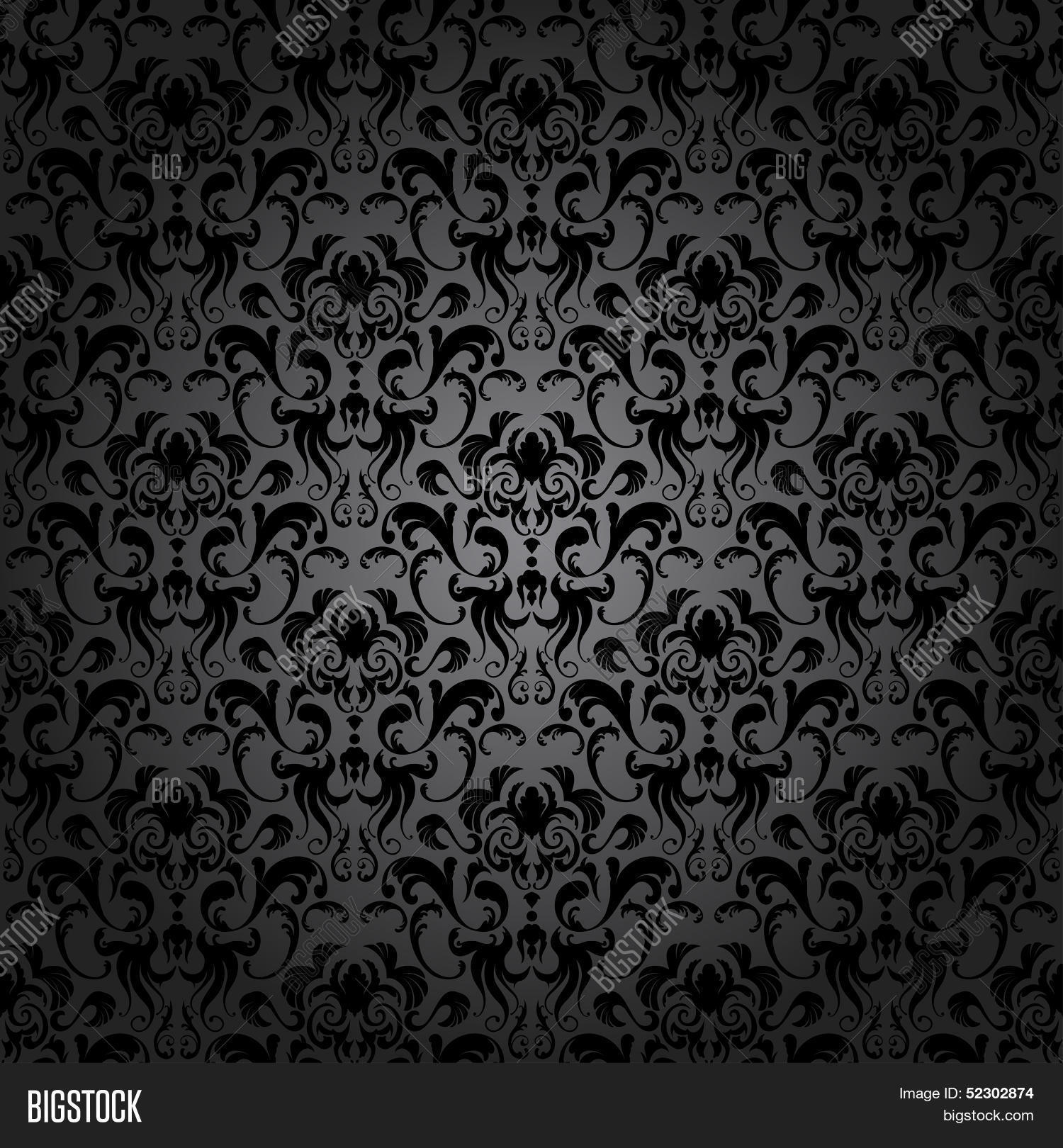 Damask Seamless Vector & Photo (Free Trial) Bigstock