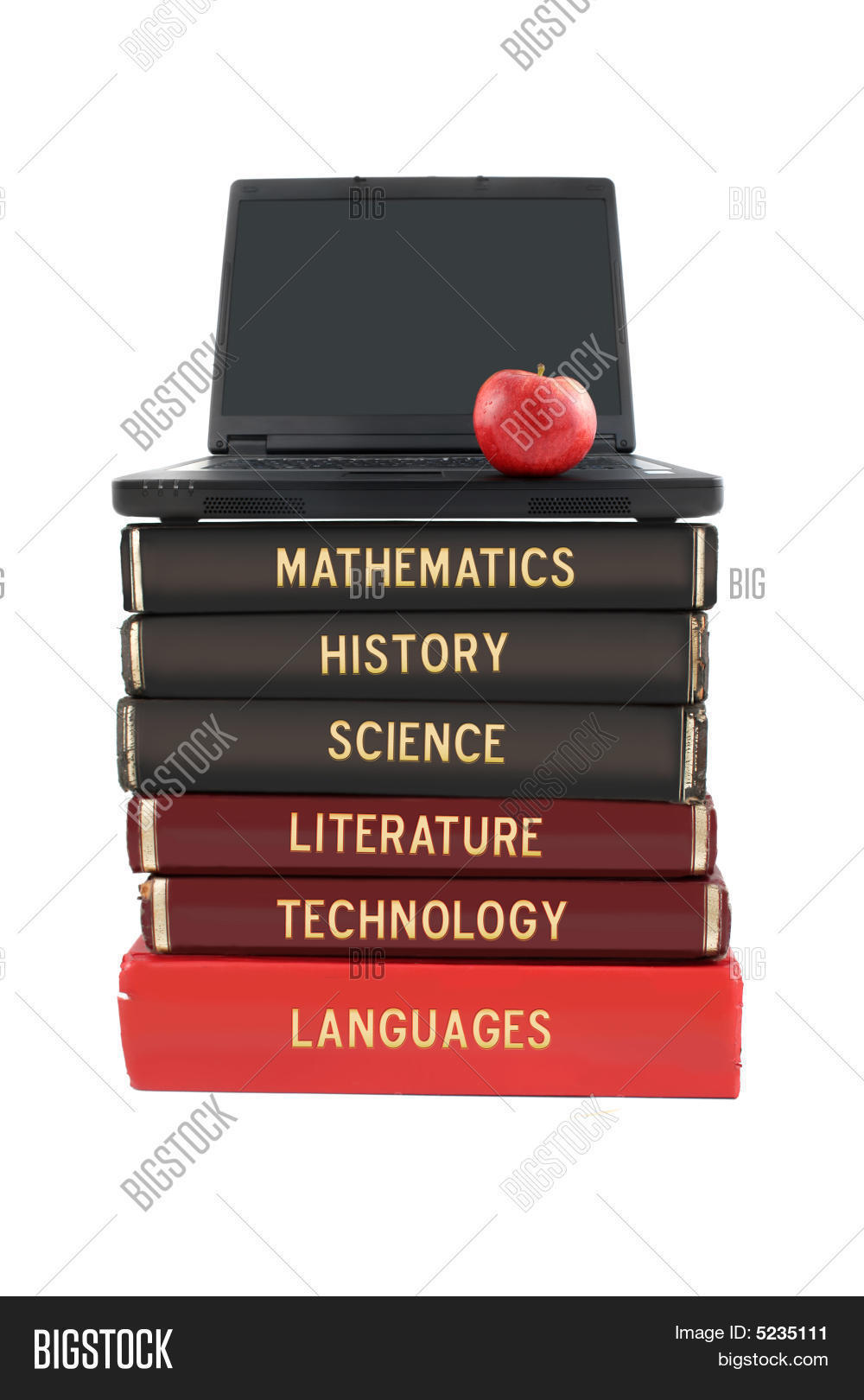 School Subject Books Image & Photo (Free Trial) Bigstock