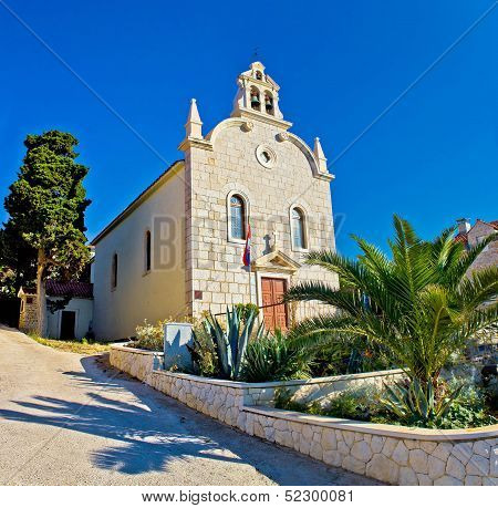 Town Of Tribunj Stone Church