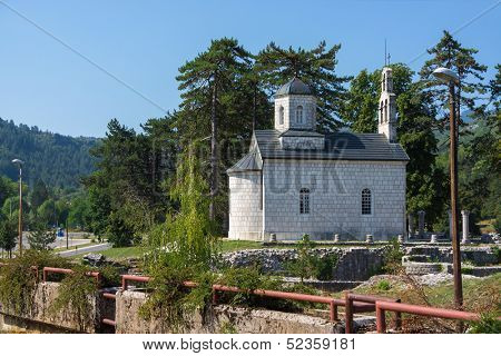 Church in Cetinje, Montenegro.