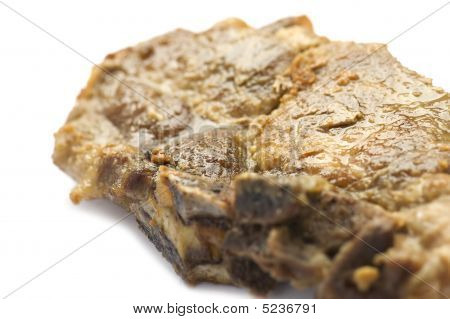 Svinekød Chop Closeup