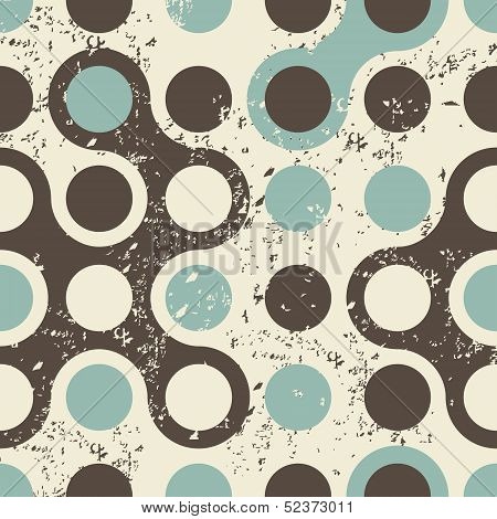 Retro Geometric Seamless Pattern