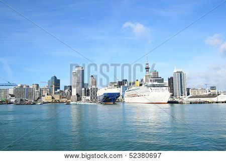 Auckland city point view, New Zealand