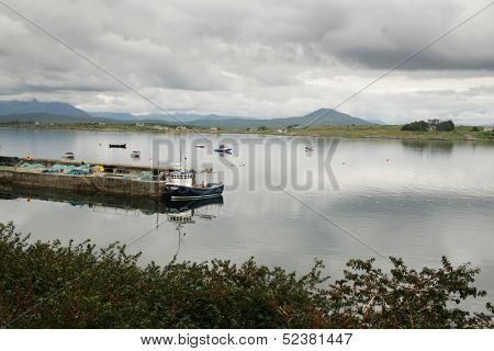 Boats at Roundstone, Ireland