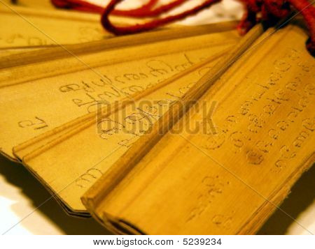 Escrituras de la hoja
