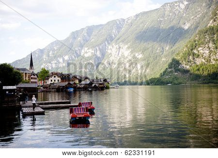 Landscape view in Austria