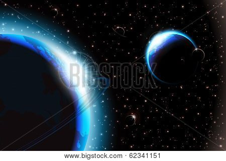 Space background