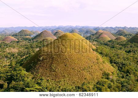 Chocolate Hills, Bohol Island, Philippines