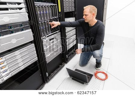 It consultant work with blade servers