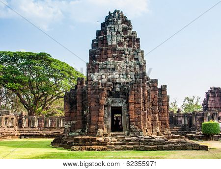 Phimai castle in Nakornrajsima from Thailand