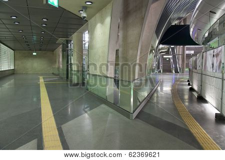 First Sublevel At Station Heumarkt In Cologne
