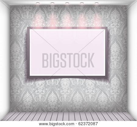 Vector boutique window display