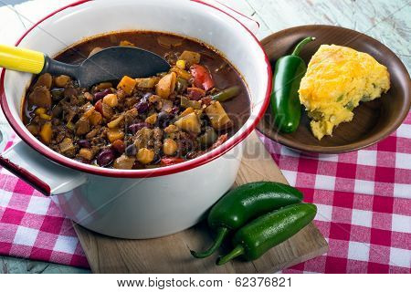 Spicy Vegetarian Chili