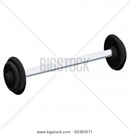 Vector Weight Illustration Isolated On White Background