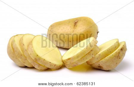 Potato Isolated On White Background
