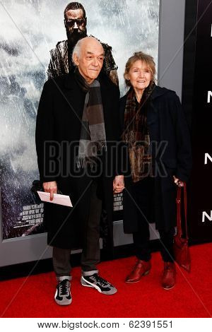NEW YORK-MAR 26: Actor Mark Margolis and wife Jacqueline Margolis attend the premiere of 