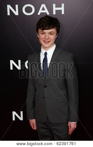NEW YORK-MAR 26: Actor Leo McHugh Carroll attends the premiere of 