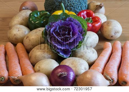Selection of Fresh Vegetables