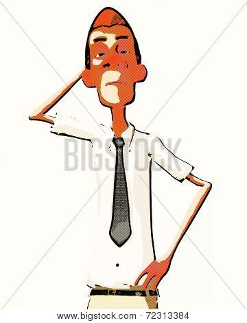 Cartoon Man