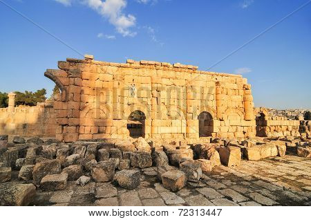 Ancient Ruins Of Jerash, Jordan