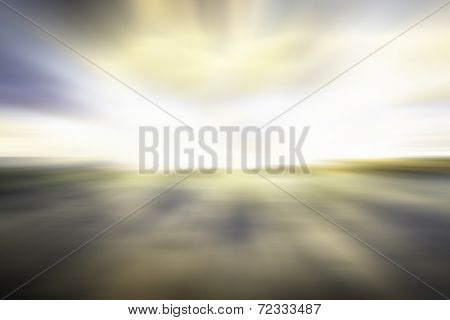 Tropical Horizon Abstract Background