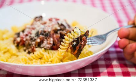 Pasta Alla Norma Dish