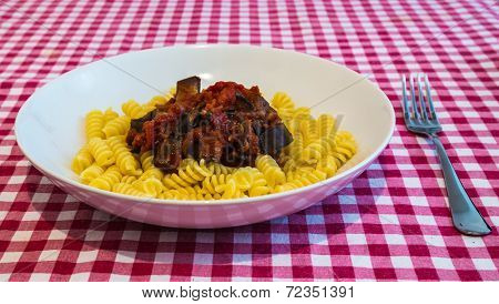 Pasta Alla Norma Dish