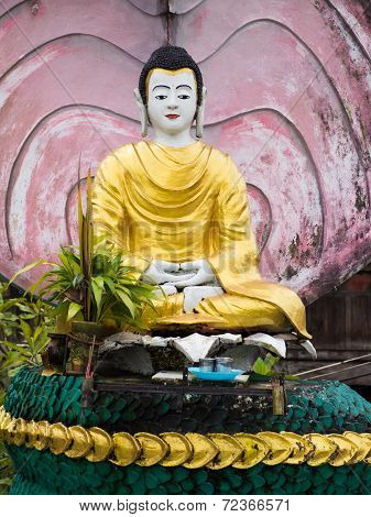 Buddha Image In Myeik, Myanmar