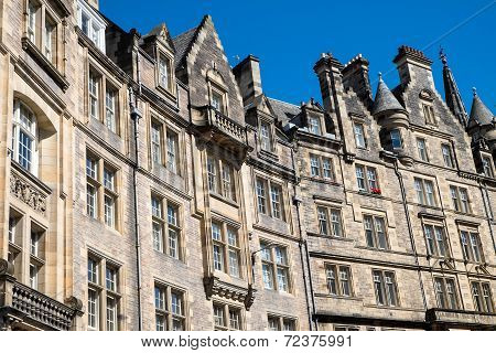 Typical buildings in Edinburgh
