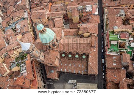 Bologna From Asinelli Tower