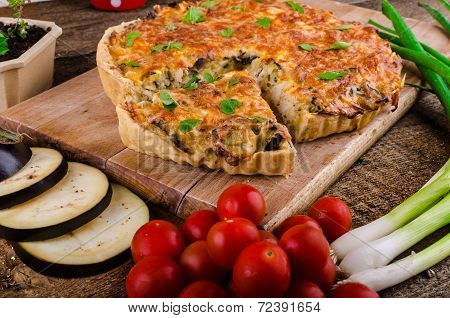 French Quiche Vegetarian