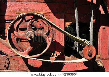 Red Thresher Detail