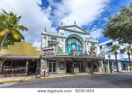 Cinema Theater Strand In Key West