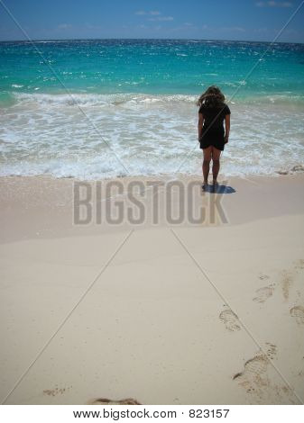 海の女の子