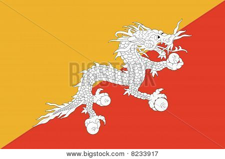 Bhutan bayrağı