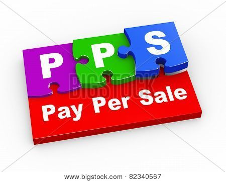 3D Pps Puzzle Pieces Illustration