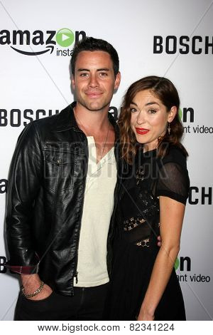 LOS ANGELES - FEB 3:  John Ierardi, Annabelle Stephenson at the 