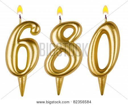 Candles Number Six Hundred Eighty