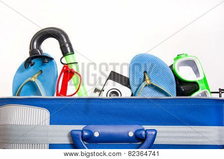 Packing a suitcase for summer