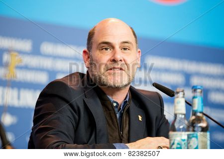 BERLIN- FEBRUARY, 05: Matthew Weiner. International Jury of Berlinale. Press Conference at Hyatt Hotel, February, 05, 2015 in Berlin, Germany