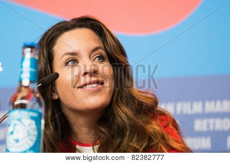 BERLIN- FEBRUARY, 05: Claudia Llosa. International Jury of Berlinale. Press Conference. Berlin, Hyatt Hotel, February, 05, 2015 in Berlin, Germany