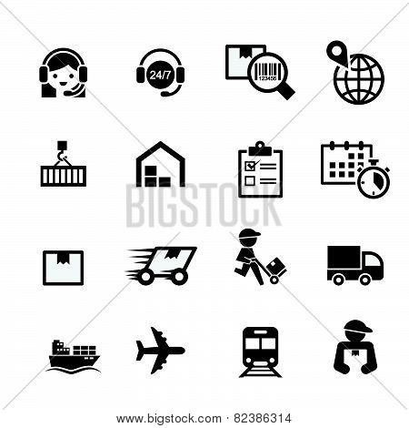 Shipping Icon Set