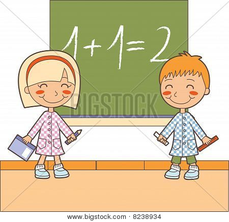 Matematik klassrummet tid