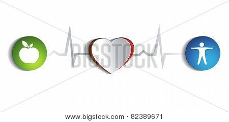 Healthy Heart Of Paper