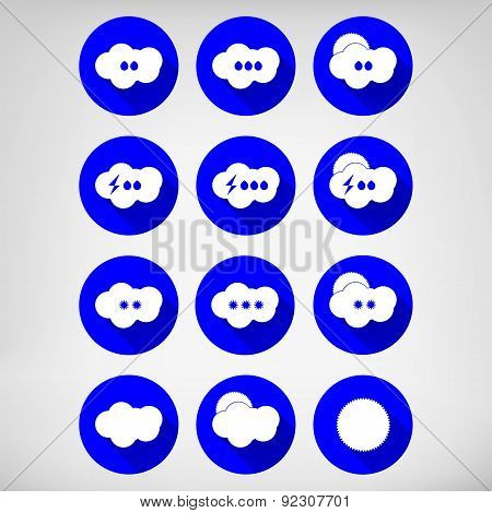 Weather icons set