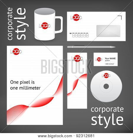 Corporate style template