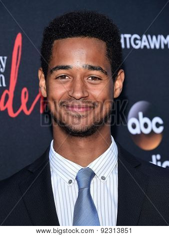 LOS ANGELES - MAY 28:  Alfred Enoch arrives to the 