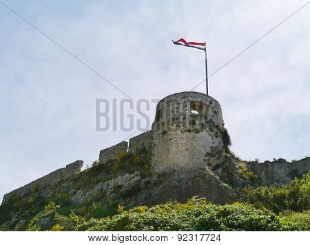 The Croatian Klis castle