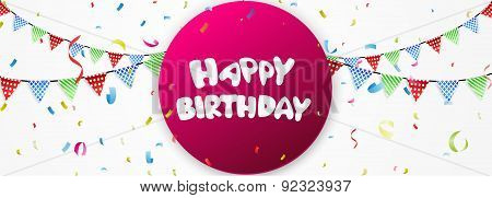 Birthday banner